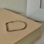Vintage Silver Tone Rope Twist Bracelet “Isolde” Costume Jewelry Minimalist Neutral Photo 7
