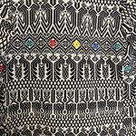 Vintage Guatemala Indigenous Blazer Buttons EUC Sz M Women’s Tribal Black Cream Size M Photo 7