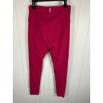 Free People Movement Pink Hot To It 7/8 Length Ribbed Legging Size S. Photo 1