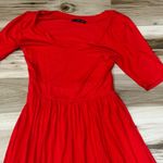 West Kei Stitch Fix  Red Short Sleeve Knit Jumpsuit Women’s XS Photo 2