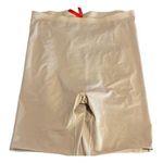 Spanx Beige High Waisted Bike Shorts Shapewear Size Large EUC #6233 Photo 0