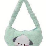 Cute Mint Green Plush Shoulder Bag White Photo 0