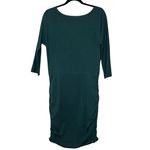 Synergy Organic Clothing Womens Cotton Blend Long Sleeve Mini Dress Green Size M Size M Photo 1