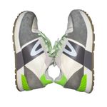 Tretorn Rawlins Sneakers Women's Lace-Up Casual Tennis Concrete Gray Green 7.5 Photo 5