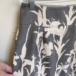 Banana Republic Heritage Gray & Cream Floral Print Skirt 2 Photo 8