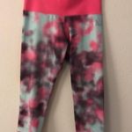 Adidas Pink Tie Dye Leggings Photo 0