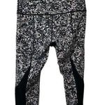 Lululemon  Wunder Under Crop II Roll Down Scallop Luxtreme in Floral Spritz Multi Photo 8