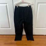 Madhappy  Black Tapered Drawstring Joggers in French Terry Photo 2