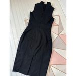 Marciano Black Bodycon Mini Dress Stretch High Neck Sleeveless Bodyfit Party 0 Photo 5