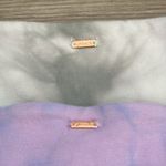 PINK - Victoria's Secret PINK By VS‎ High Waist V Cross Over Active Skirts Tie Dye Gray Purple Size XXL Photo 6