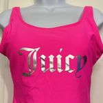 Juicy Couture  Pink w/ Foil Knockout Swimsuit $98 Size Med EUC #0935-AZ Photo 3