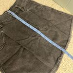 We The Free  Denim Mini Skirt Pleated Cut-Off Black Size 26/ US 2 Photo 5