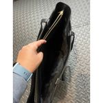 Kate Spade  Staci BLACK Saffiano Leather Tote Bag Purse Handbag Computer Travel Photo 1
