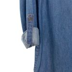 Krazy Kat  Chambray Denim Shirt Dress Photo 5