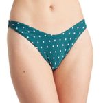Maaji Reversible Bikini Bottoms Cheeky Orange Polka dot Print Swimsuit Sz M Photo 0
