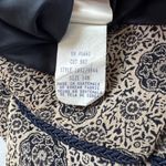 Worthington Vintage Y2K Cream & Black V-Neck Button Front Vest Photo 8