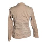 Kensie  Jeans M Tan Khaki Utility Military Jacket Photo 6