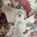 Kate Quinn Cream&Pink Floral Jumpsuit Sz.L NWT Pink Size L Photo 5