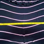 Decree Blue & Purple Scooped Neck Short Sleeved Dress Photo 3