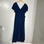 Ever Pretty Ever-Pretty Chiffon Formal Dresses V Neck Ruffle Sleeves‎ High Low Dress S 4 Photo 1