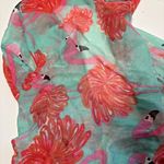 Flamingos Infinity Scarf Tropical Lightweight Novelty Birds Quirky Twee Pink Y2K Photo 2