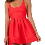Princess Polly  Somebody to Love Mini Dress in Red, Size US 14 Photo 0
