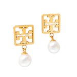 Tory Burch  Kira Pearl Drop Earrings Photo 0