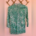 Lilly Pulitzer Sarasota Tunic Bungle In The Jungle Top Blue Green XS Photo 6