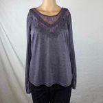 Blouse Purple Size M Photo 6