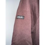 MILKFED Women's Brown‎ Hoodie Dress Long Sleeve Sweatshirt Dress Size S Brown Photo 5