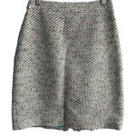 Kate Spade  woven textured green pencil skirt size 4 Photo 0