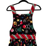 No Boundaries  Jr's Holiday Cat Jumpsuit Stretch Velvet, Sz 1 Photo 6