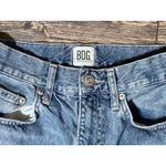 BDG  Urban Outfitters High-Rise Baggy Ripped Distressed Jeans Crop Raw Hem SZ 26 Photo 5