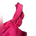 BCBGMAXAZRIA  One Shoulder Barbie Pink Prom Mini Dress New with Rags NWT Photo 3