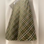 White Stag VTG 1960s Green Plaid Wool Knee-Length Skirt - 6 Photo 14