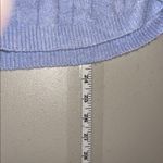 Pink republic  LACE BACK BLUE SWEATER SMALL Photo 2