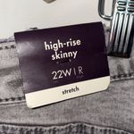 Ava & Viv  Gray High Rise Skinny Jeans Photo 3