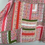 Roz & Ali Roz &‎ Ali Midi Skirt Women L Multicolor Abstract Paisley Pull-On Patchwork Boho Photo 1