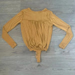 Free People  Turnt Bodysuit - Size XS - Golden Nugget‎ - NWT Photo 4