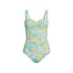 Lilly Pulitzer  Solaria One Piece Swimsuit Womens Size 10 Bluette Make Lemonade Photo 8