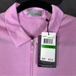 Callaway  Pink Sleeveless Zip-Up Top Photo 3