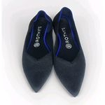 ROTHY'S The Flat Slip On Ballet Flat 8 Black Washable Sustainable Stretch Black Photo 4