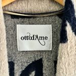 Ottod’Ame Tan Wool Blend Longline Open Sweater Coat Photo 3