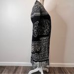 Chico's Long Fringe Bottom Women's Cardigan Size 1 SKU#C24355 Photo 3