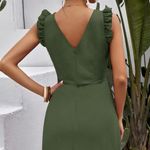 SheIn Green Business Casual Dress Photo 1