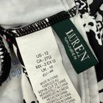 Ralph Lauren Lauren Bikini Bottoms SZ12 Swim NWT Deauville Paisley Hipster B&W Photo 2