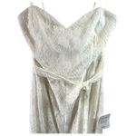 NWT Lulus Bridal Everlasting Emotion White Lace Mermaid Maxi Dress Size Large Photo 5