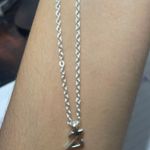 Letter Z necklace Silver Photo 2