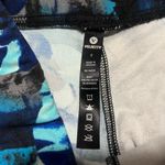 Velocity butter soft tie dye floral leggings small black gray blue Photo 2
