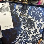 Ralph Lauren  Floral Reversible Tote Purse Summer Navy Blue Floral + Wristlet NWT Photo 7